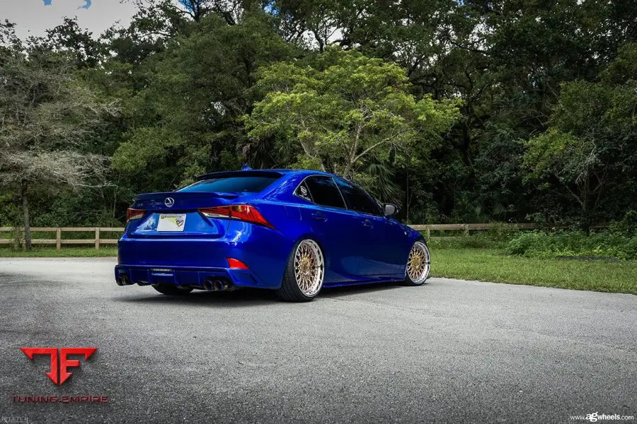 LEXUS IS300T on custom forged wheels