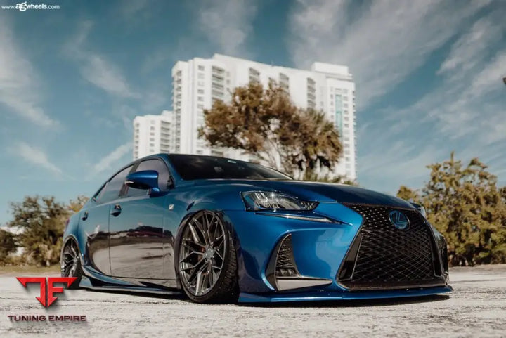 LEXUS IS350 F-SPORT on custom forged wheels