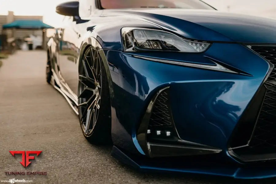 LEXUS IS350 F-SPORT on custom forged wheels