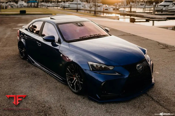 LEXUS IS350 F-SPORT on custom forged wheels
