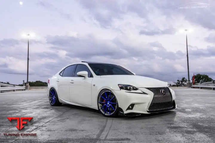 LEXUS IS350 F-SPORT on custom forged wheels