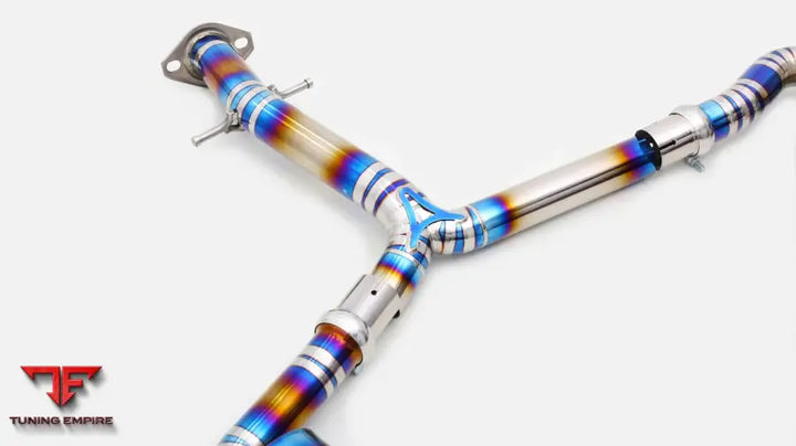 LEXUS ISF 5.0 V8 TITANIUM X MIDDLE PIPE + VALVED EXHAUST SYSTEM