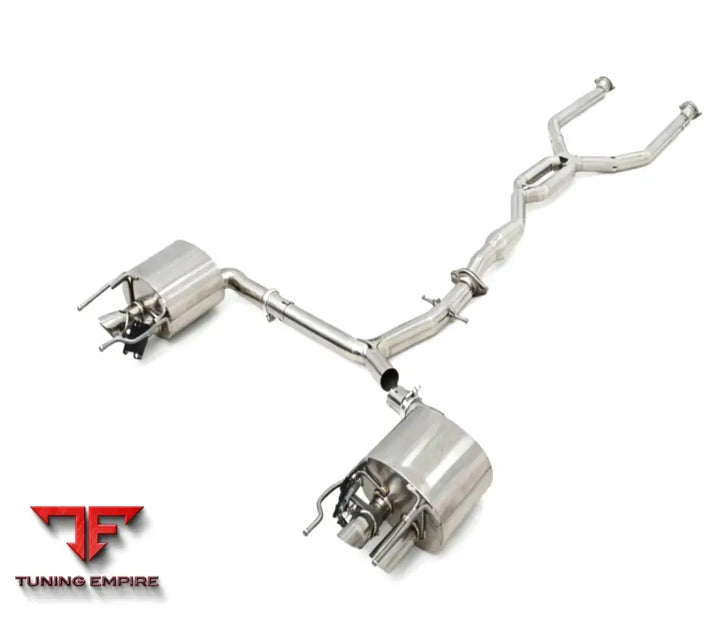 LEXUS ISF 5.0 V8 TITANIUM X MIDDLE PIPE + VALVED EXHAUST SYSTEM