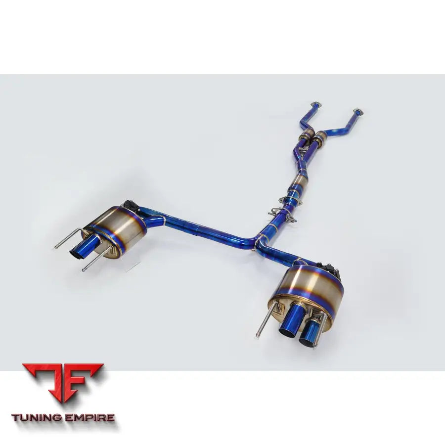 LEXUS ISF V8 5.0 TITANIUM CATBACK RAZOR EXHAUST WITH MUFFLER VALVE