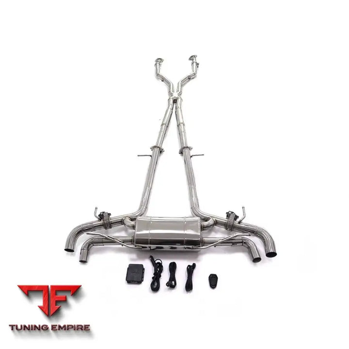 LEXUS LC500 5.0L V8 STAINLESS STEEL CATBACK RAZOR EXHAUST WITH MUFFLER VALVE