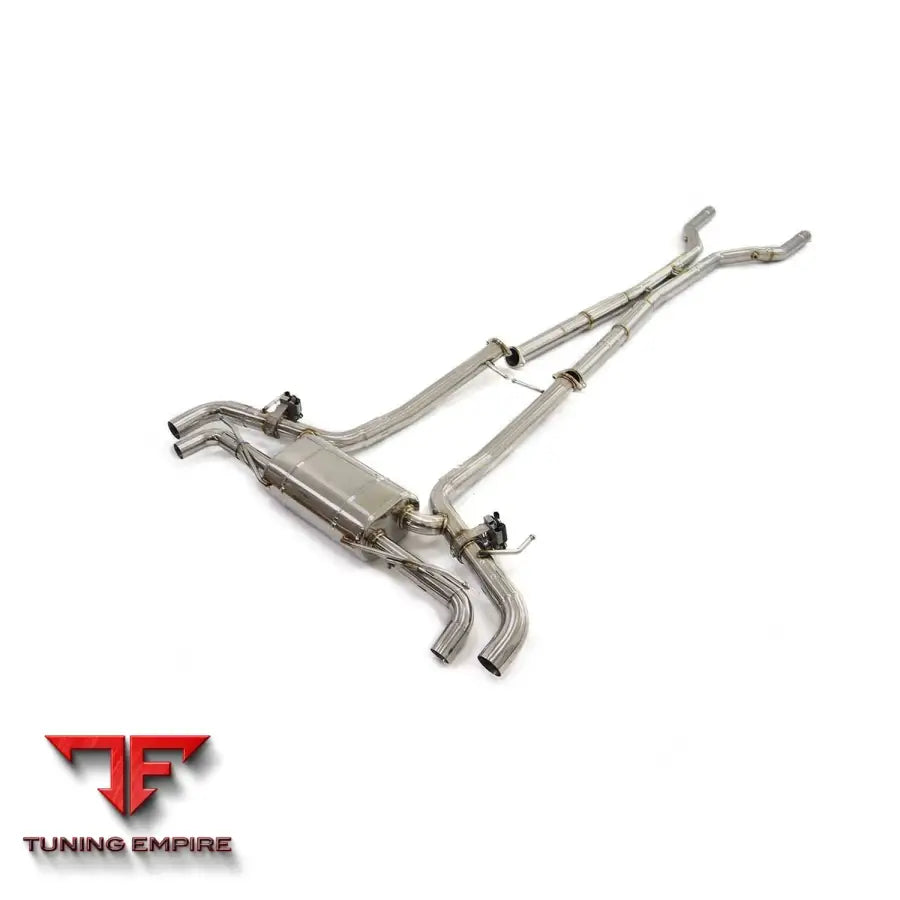 LEXUS LC500 STAINLESS STEEL CATBACK RAZOR EXHAUST WITH MUFFLER VALVE