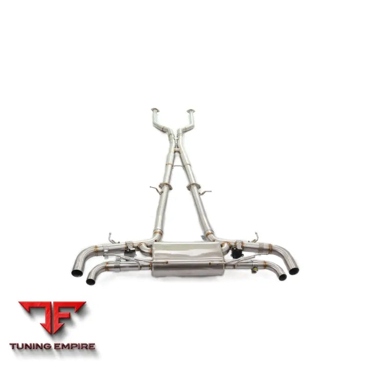LEXUS LC500h 3.5L STAINLESS STEEL CATBACK RAZOR EXHAUST WITH MUFFLER VALVE