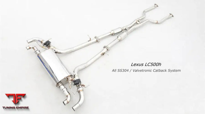 Lexus Lc500H All Ss304 Valvetronic Exhaust System