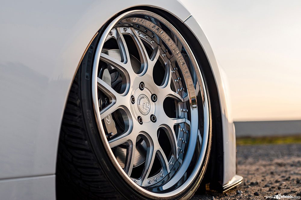 LEXUS LS500 on custom forged wheels