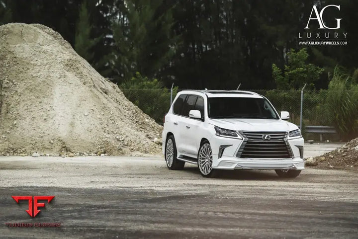 Lexus LX570 on custom forged wheels
