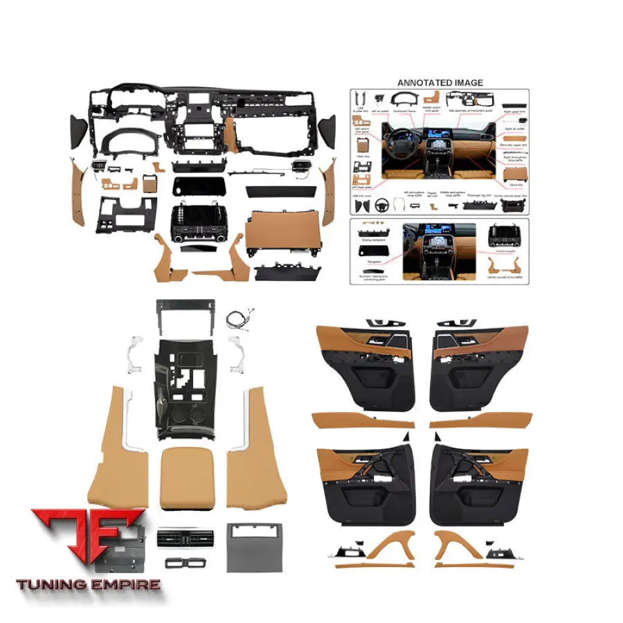 LEXUS LX570 UPGRADE TO LX600 INTERIOR KIT