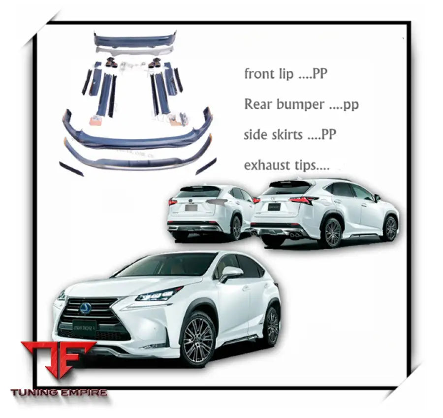 LEXUS NX200 MODELLISTA STYLE BODY KIT 14Y