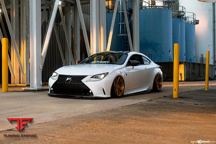 LEXUS RC350 on custom forged wheels