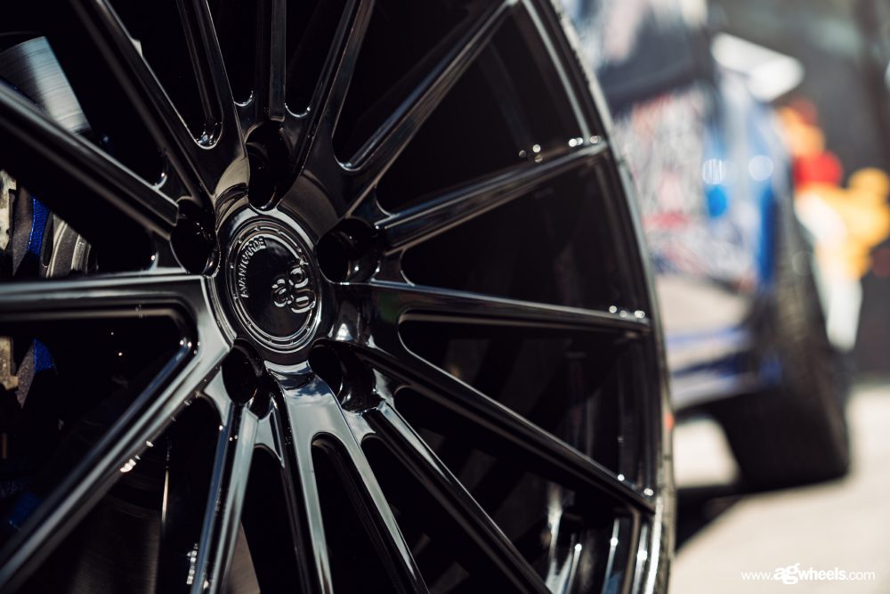 LEXUS RX350 F SPORT on custom forged wheels