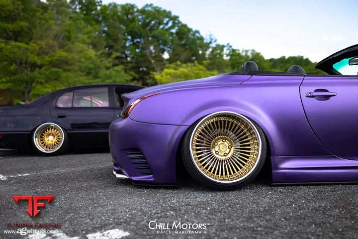 LEXUS SC430 on custom forged wheels