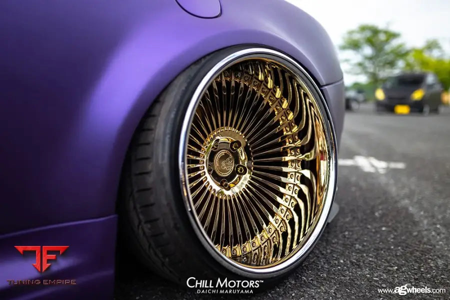 LEXUS SC430 on custom forged wheels