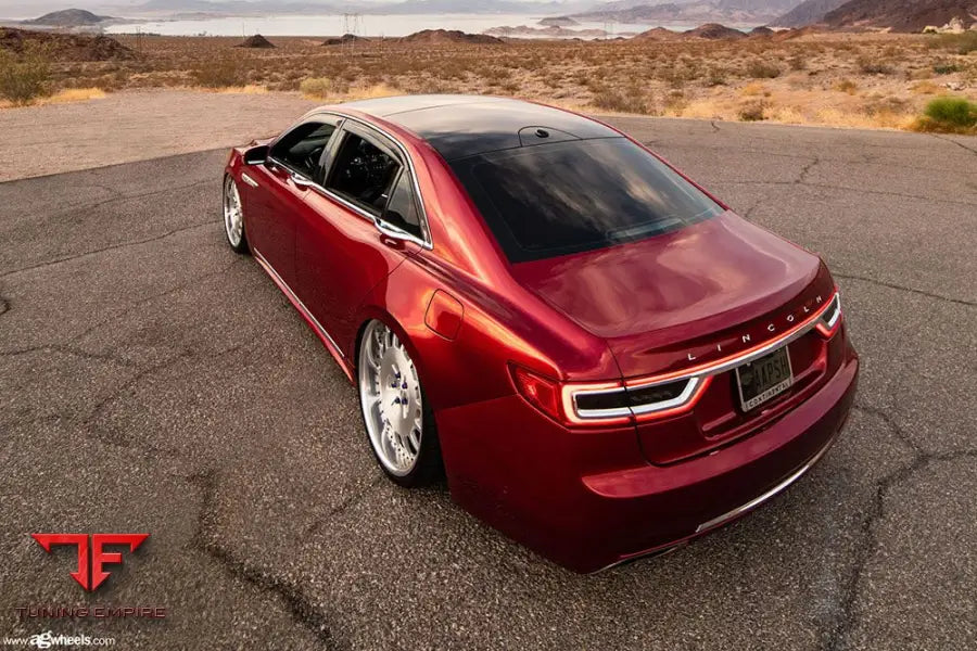 LINCOLN CONTINENTAL on custom forged wheels