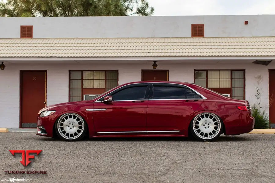 LINCOLN CONTINENTAL on custom forged wheels