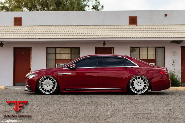 LINCOLN CONTINENTAL on custom forged wheels