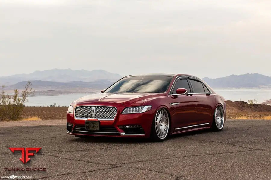 LINCOLN CONTINENTAL on custom forged wheels
