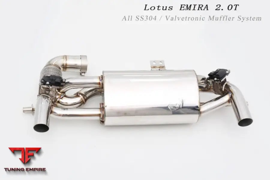 Lotus Emira 2.0T All Ss304 Valvetronic Exhaust System