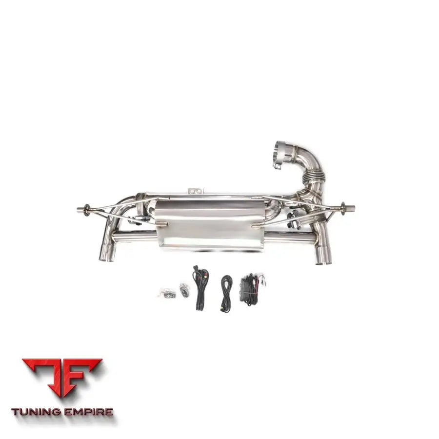 LOTUS EMIRA 2.0T STAINLESS STEEL CATBACK RAZOR EXHAUST WITH MUFFLER VALVE