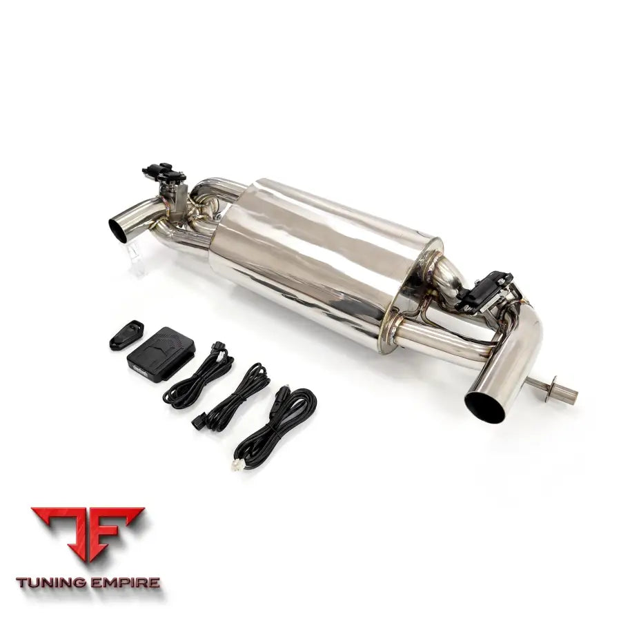 LOTUS EMIRA 3.5T STAINLESS STEEL CATBACK RAZOR EXHAUST WITH MUFFLER VALVE