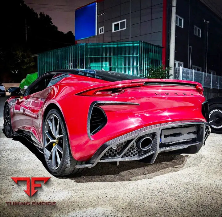LOTUS EMIRA CARBON FIBER PARTS