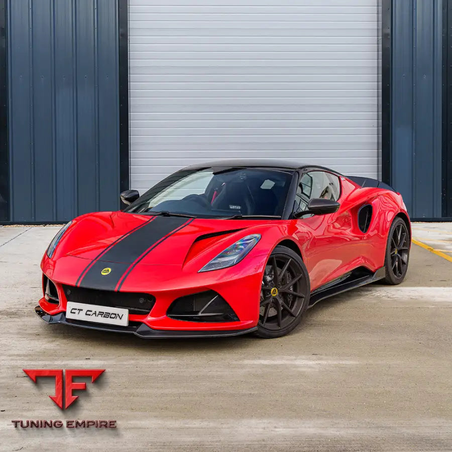 LOTUS EMIRA CARBON FIBRE FRONT SPLITTER - CT CARBON