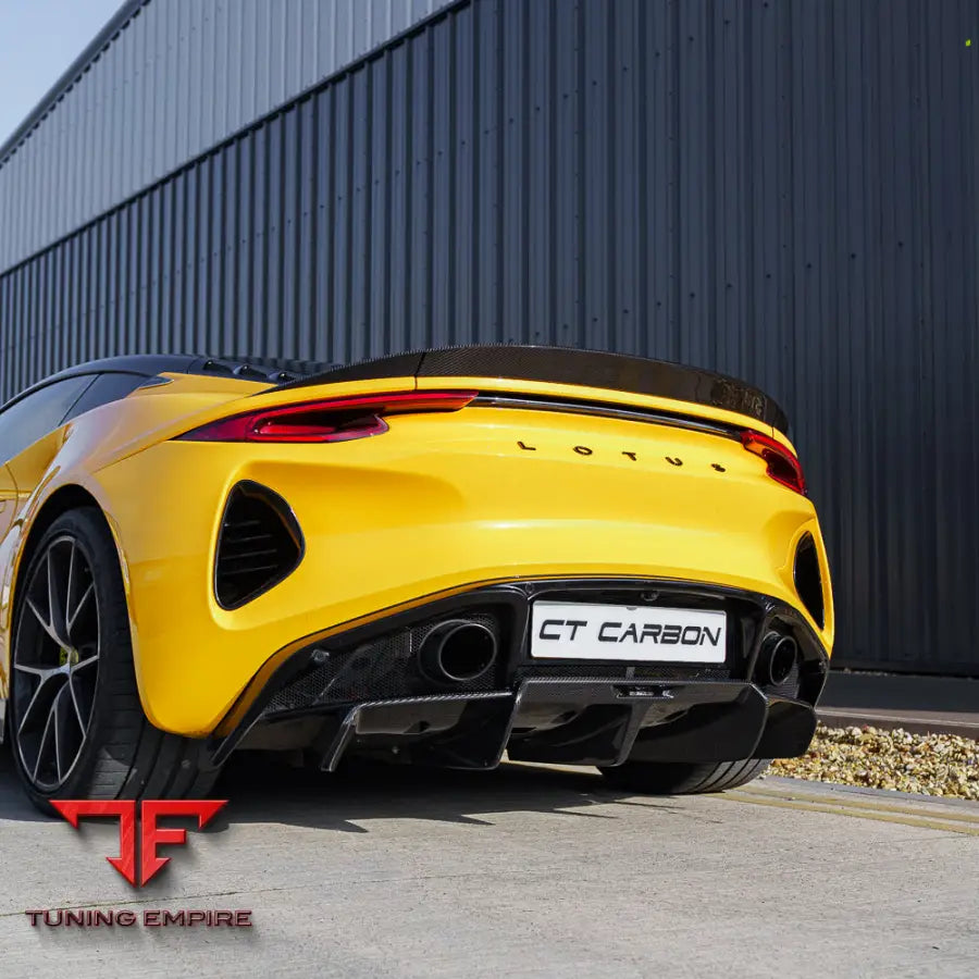 LOTUS EMIRA CARBON FIBRE REAR DIFFUSER - CT CARBON