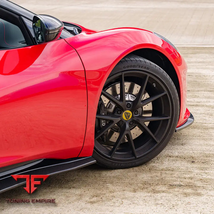 LOTUS EMIRA CARBON FIBRE SIDE SKIRTS - CT CARBON