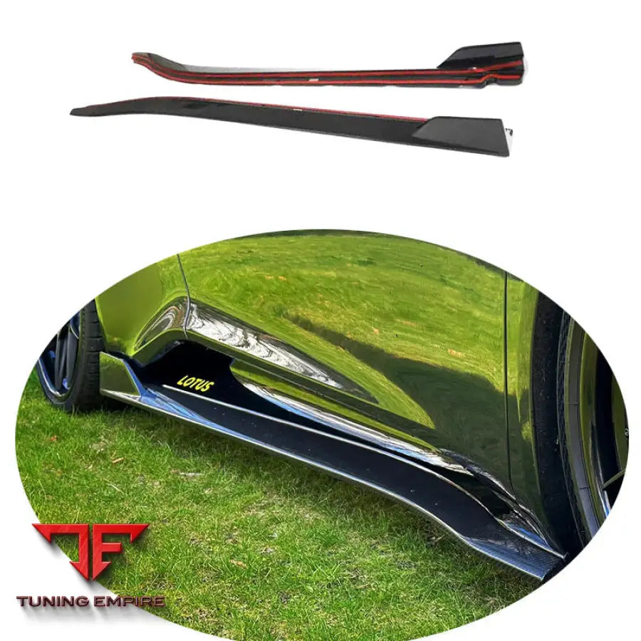 LOTUS EMIRA DRY CARBON FIBER SIDE SKIRTS 2021Y