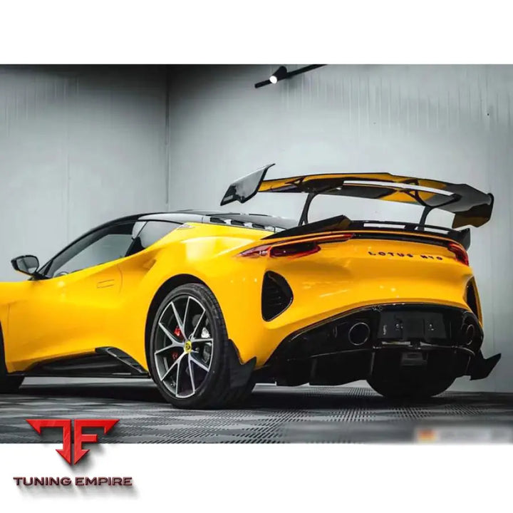 LOTUS EMIRA RACING STYLE CARBON FIBER REAR WING SPOILER