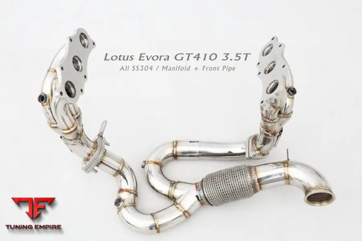 Lotus Evora 3.5T All Ss304 Manifold Front Pipe Exhaust System