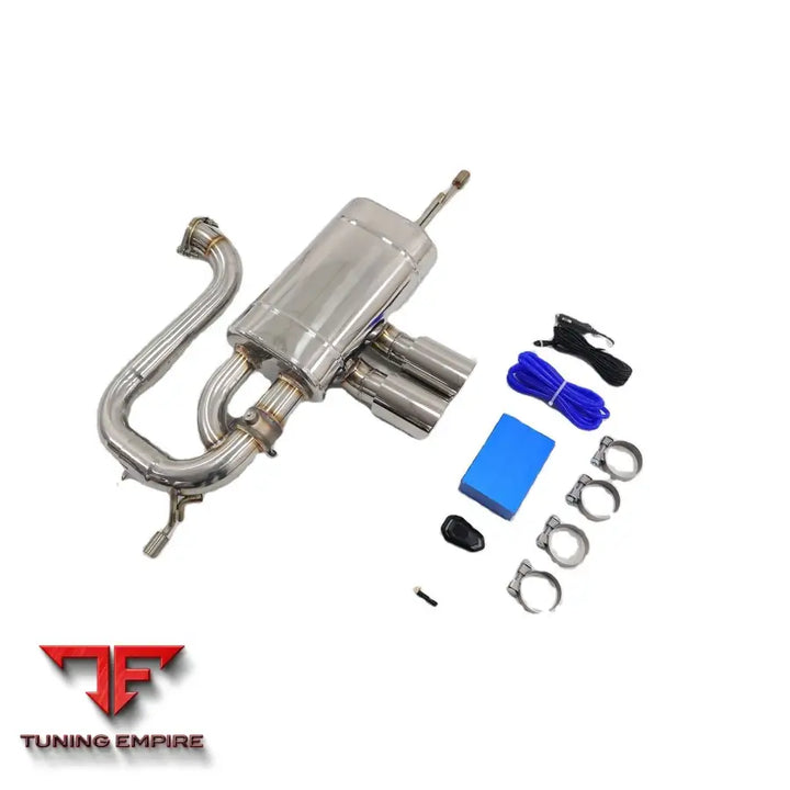 LOTUS EVORA 3.5T STAINLESS STEEL CATBACK RAZOR EXHAUST WITH MUFFLER VALVE