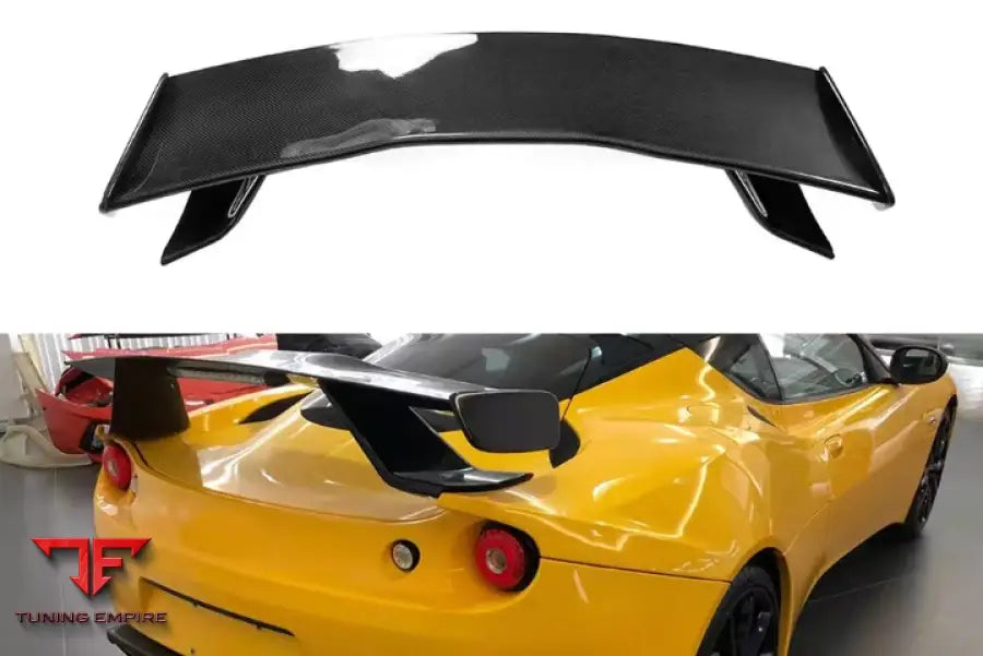 LOTUS EVORA S 400 410 GT430 Sport 2010-2016 CARBON FIBER SPOILER