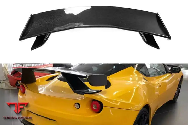 LOTUS EVORA S 400 410 GT430 Sport 2010-2016 CARBON FIBER SPOILER
