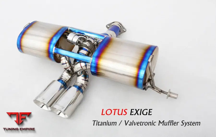 Lotus Exige 3.5 Titanium Valvetronic Exhaust System