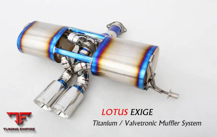 Lotus Exige 3.5 Titanium Valvetronic Exhaust System