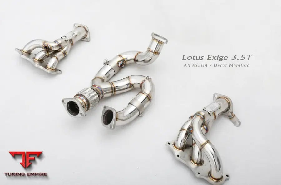 Lotus Exige 3.5T All Ss304 Decat Manifold Exhaust System