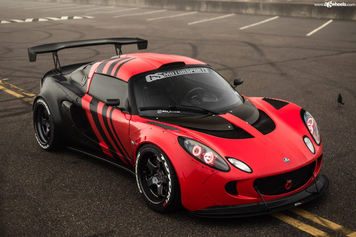 LOTUS EXIGE on custom forged wheels