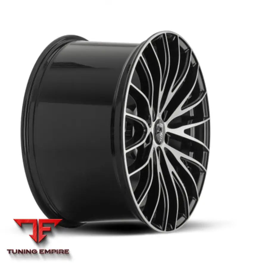 LUMMA CLR 22 LX black/front polished