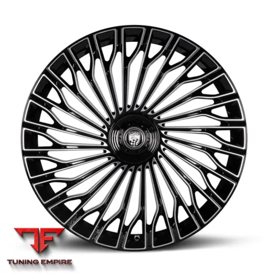 LUMMA CLR 24SPORT black/front polished