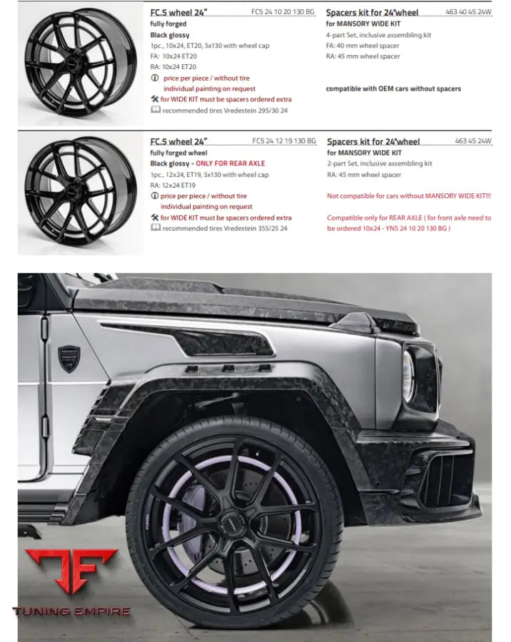 MANSORY MERCEDES-BENZ AMG G63 (W465)