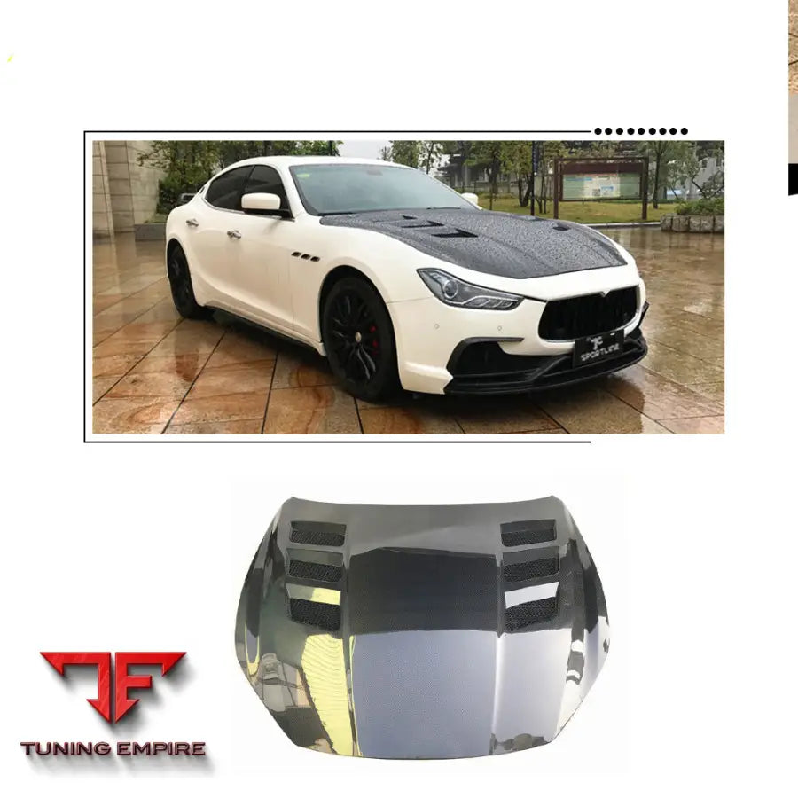 MASERATI GHIBLI AERODYNAMIC PARTS