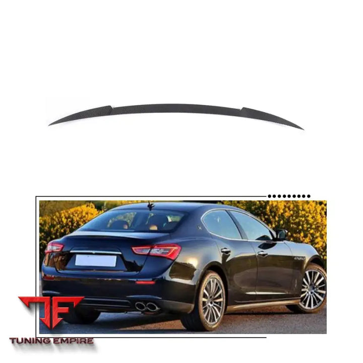 MASERATI GHIBLI AERODYNAMIC PARTS