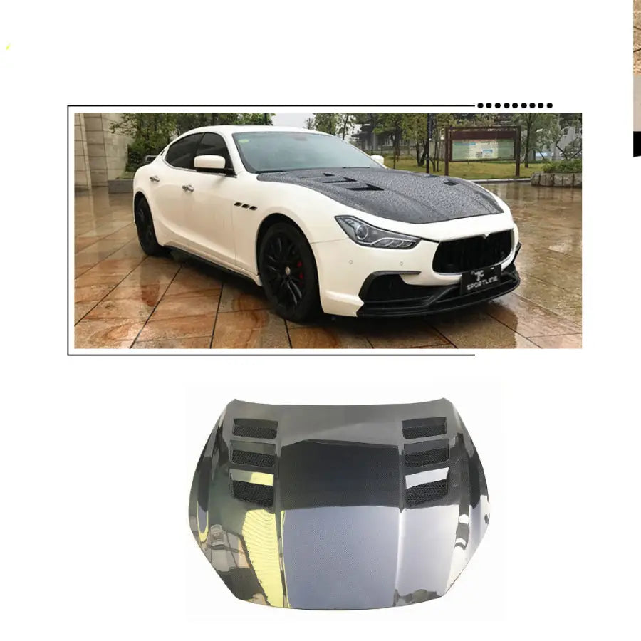 MASERATI GHIBLI AERODYNAMIC PARTS