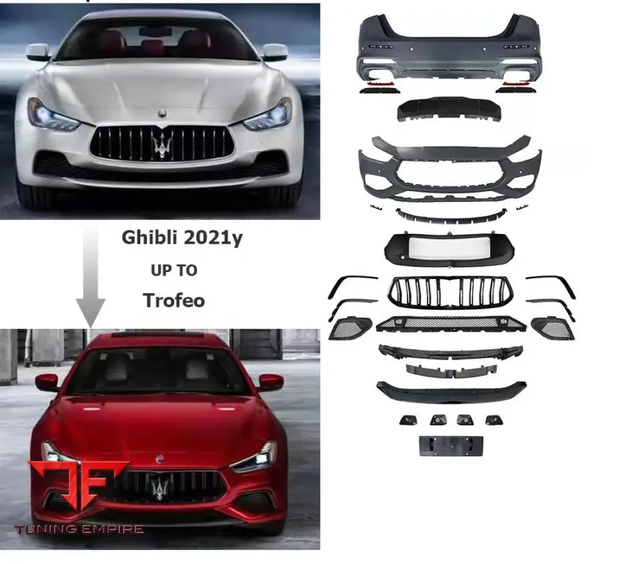 MASERATI GHIBLI BODY KIT PARTS