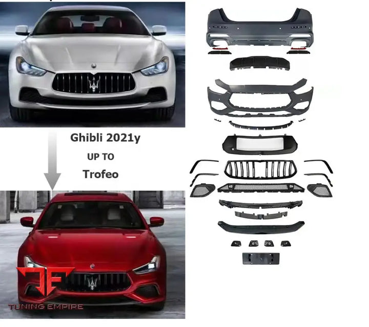 MASERATI GHIBLI BODY KIT PARTS
