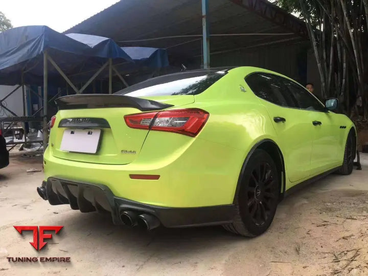 MASERATI GHIBLI CARBON FIBER BODY KIT